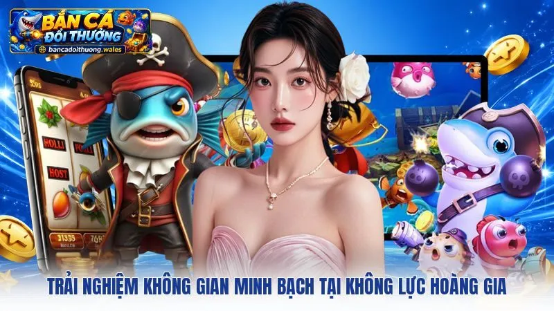 Trải nghiệm không gian minh bạch tại Không Lực Hoàng Gia 
